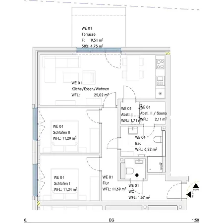 Apartment Kuestenhain 1